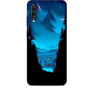 Samsung Galaxy A70S Kılıf Caliburn 14 Norveç Manzara Cover Kılıf