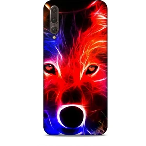 Huawei P20 Pro Kılıf Caliburn 16 Kurt Colorful Hediyelik Kılıf