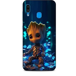 Samsung Galaxy A30 Kılıf Caliburn 26 Bebek Groot Soft Kapak