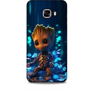 Samsung Galaxy C5 Kılıf Caliburn 26 Bebek Groot Soft Kapak