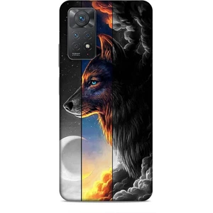 Xiaomi Redmi Note 11 Pro Kılıf Caliburn 15 Kurt Hilal Kalın Silikon