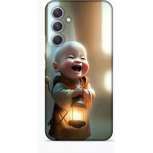 Samsung Galaxy A54 5g Kılıf Caliburn 27 Asya Bebek Lazer Kesim Silikon