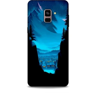 Samsung Galaxy A8 Plus 2018 Kılıf Caliburn 14 Norveç Manzara Cover Kılıf
