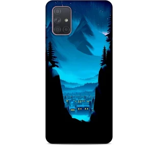 Samsung Galaxy A91 Kılıf Caliburn 14 Norveç Manzara Cover Kılıf
