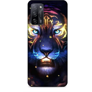 Oppo A55 5g Kılıf Caliburn 12 Aslan Colorful Tasarım Kılıf