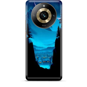Realme 11 Pro Plus Kılıf Caliburn 14 Norveç Manzara Cover Kılıf