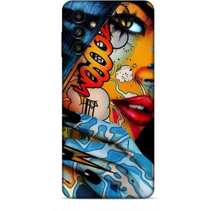 Samsung Galaxy A13 5g Kılıf Caliburn 17 Dövme Yumuşak Kılıf