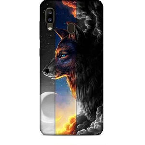 Samsung Galaxy A20 Kılıf Caliburn 15 Kurt Hilal Kalın Silikon