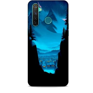 Realme 5 Pro Kılıf Caliburn 14 Norveç Manzara Cover Kılıf