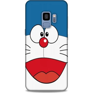 Samsung Galaxy S9 Kılıf Caliburn 22 Mavi Beyaz Kap