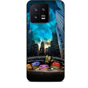 Xiaomi 13 Kılıf Caliburn 11 Ninja Kablumbağalar 4K Baskılı Kılıf