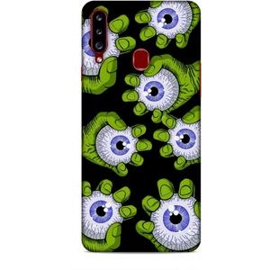 Samsung Galaxy A20S Kılıf Caliburn 23 Gözler Telefon Kabı