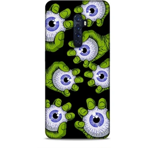 Oppo Reno 2 Kılıf Caliburn 23 Gözler Telefon Kabı