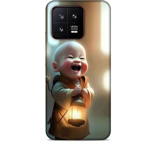 Xiaomi 13 Kılıf Caliburn 27 Asya Bebek Lazer Kesim Silikon