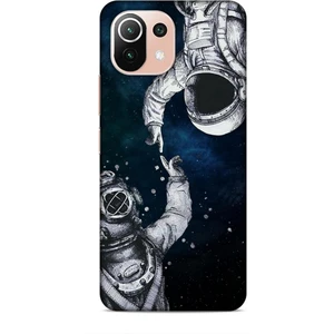 Xiaomi 11 Lite 5g Kılıf Caliburn 5 Kozmonot Koruma Kılıfı