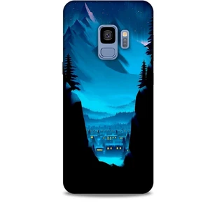 Samsung Galaxy S9 Kılıf Caliburn 14 Norveç Manzara Cover Kılıf