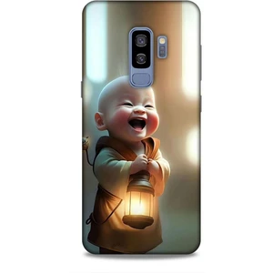 Samsung Galaxy S9 Plus Kılıf Caliburn 27 Asya Bebek Lazer Kesim Silikon