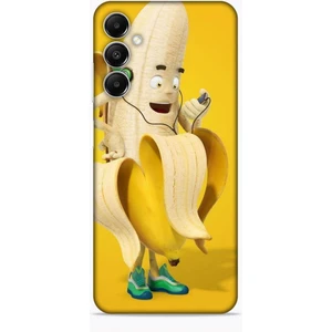 Samsung Galaxy A05S Kılıf Caliburn 21 Muz Sarı Darbe Önleyici Kapak