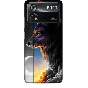 Xiaomi Poco X4 Pro 5g Kılıf Caliburn 15 Kurt Hilal Kalın Silikon