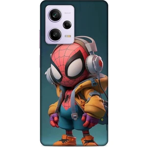 Xiaomi Redmi Note 13 Pro 5g Kılıf Caliburn 25 Spiderman Bebek Soyulmayan Kılıf