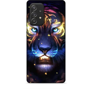 Samsung Galaxy A52S Kılıf Caliburn 12 Aslan Colorful Tasarım Kılıf