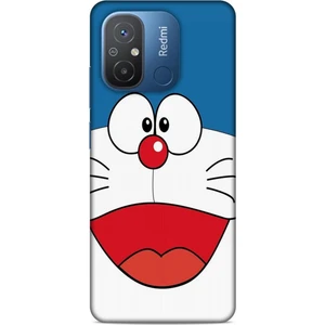 Realme C53 Kılıf Caliburn 22 Mavi Beyaz Kap