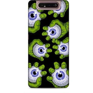 Samsung Galaxy A80 Kılıf Caliburn 23 Gözler Telefon Kabı
