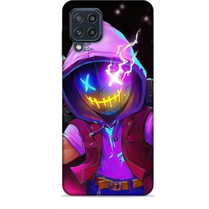 Samsung Galaxy M32 Kılıf Caliburn 19 Maskeli Pembe Tam Koruma Kılıf