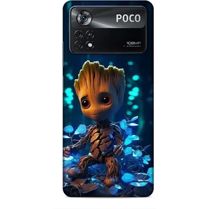 Xiaomi Poco X4 Pro 5g Kılıf Caliburn 26 Bebek Groot Soft Kapak