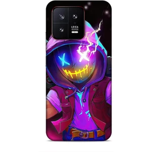 Xiaomi 13 Kılıf Caliburn 19 Maskeli Pembe Tam Koruma Kılıf