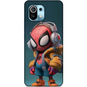 Xiaomi Mi 11 Kılıf Caliburn 25 Spiderman Bebek Soyulmayan Kılıf