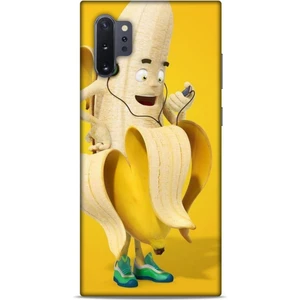 Samsung Galaxy Note 10 Plus Kılıf Caliburn 21 Muz Sarı Darbe Önleyici Kapak