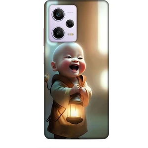 Xiaomi Redmi Note 13 Pro 5g Kılıf Caliburn 27 Asya Bebek Lazer Kesim Silikon
