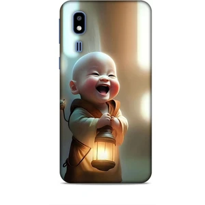 Samsung Galaxy A2 Core Kılıf Caliburn 27 Asya Bebek Lazer Kesim Silikon