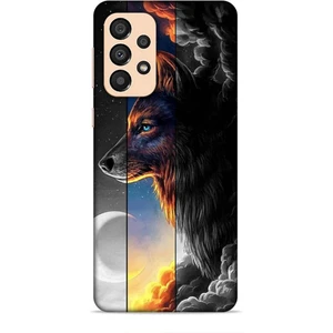 Samsung Galaxy A34 5g Kılıf Caliburn 15 Kurt Hilal Kalın Silikon