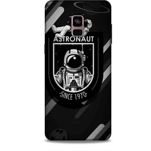 Samsung Galaxy A8 Plus 2018 Kılıf Caliburn 2 Astronaut 1970 Kapak