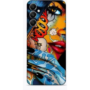 Samsung Galaxy A05S Kılıf Caliburn 17 Dövme Yumuşak Kılıf