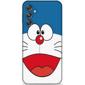 Samsung Galaxy M34 5g Kılıf Caliburn 22 Mavi Beyaz Kap