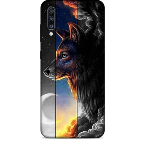Samsung Galaxy A70S Kılıf Caliburn 15 Kurt Hilal Kalın Silikon