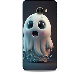 Samsung Galaxy C7 Kılıf Caliburn 28 Sevimli Hayalet Iz Bırakmayan Kılıf