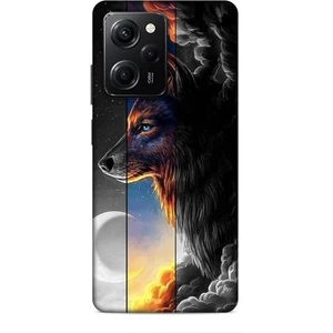 Xiaomi Poco X5 Pro 5g Kılıf Caliburn 15 Kurt Hilal Kalın Silikon