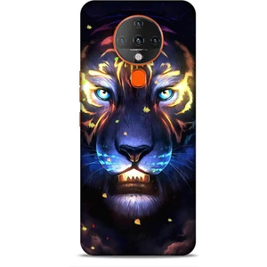 Tecno Spark 6 Go Kılıf Caliburn 12 Aslan Colorful Tasarım Kılıf