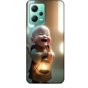Xiaomi Redmi Note 12 4g Kılıf Caliburn 27 Asya Bebek Lazer Kesim Silikon