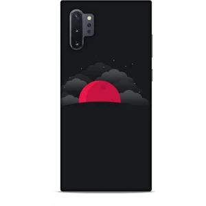 Samsung Galaxy Note 10 Plus Kılıf Caliburn 13 Kızıl Ay Case Kapak