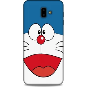 Samsung Galaxy J6 Plus Kılıf Caliburn 22 Mavi Beyaz Kap