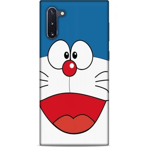 Samsung Galaxy Note 10 Kılıf Caliburn 22 Mavi Beyaz Kap