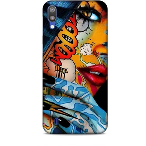 Samsung Galaxy M10 Kılıf Caliburn 17 Dövme Yumuşak Kılıf