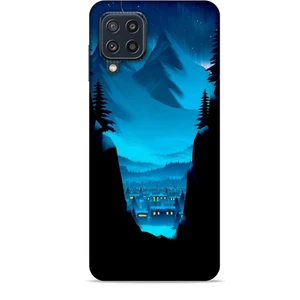 Samsung Galaxy M32 Kılıf Caliburn 14 Norveç Manzara Cover Kılıf