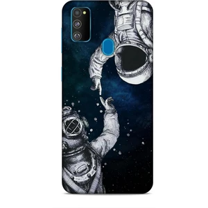 Samsung Galaxy M30S Kılıf Caliburn 5 Kozmonot Koruma Kılıfı