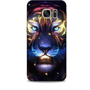 Samsung Galaxy S7 Kılıf Caliburn 12 Aslan Colorful Tasarım Kılıf